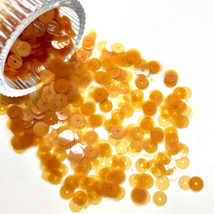 6毫米宠物材料圆形亮片服装亮片亮片多色宠物圆形闪光宽松平亮片