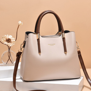 Shichen 2025 Women's Handbag Large Capacity Stylish Crossbody <strong>Bag</strong> with Waterproof Feature Solid Color for <strong>Middle</strong>-aged Mothers - Product Image 2
