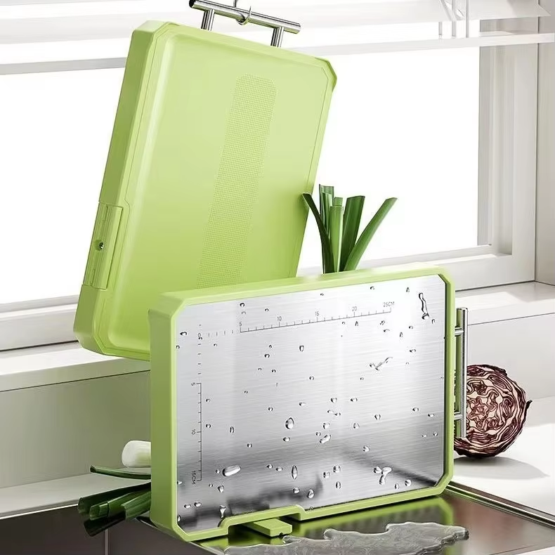 Meule verte en acier inoxydable 304 lisse