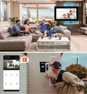 Tuya <strong>Touch</strong> Screen 4 Wire <strong>Intercom</strong> Wired Video <strong>Intercom</strong> Doorbell <strong>System</strong> 7 Inch Video <strong>Intercom</strong> for Villa - Product Image 2