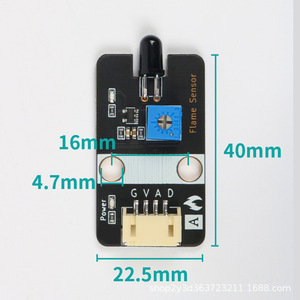 Flammens ensor modul-5-V-Branderkennungs-IR-Empfänger, kompatibel mit Arduino/Raspberry Pi (Feueralarm DIY)