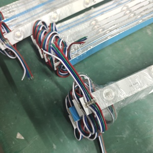 โมดูลนำแสงโมดูลนำ WS2812 LED โมดูลบาร์ CE ROHS 12VDC สีเต็มรูปแบบ - Product Image 3