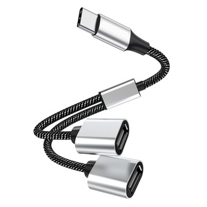 3in1 2in1 <strong>Usb</strong> a <strong>Type</strong> c Male to 2 <strong>3</strong> <strong>Usb</strong> Ports Female OTG Adapter Converter Data Charging Extension Cable 2 in <strong>1</strong> <strong>3</strong> in <strong>1</strong> <strong>USB</strong>