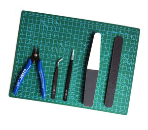 Basic Hobby Building Crafts Model Tool <strong>Kit</strong> for Plastic Model Car &amp; Dollhouse Market Hardware in Hard Case Packaging - Product Image 5