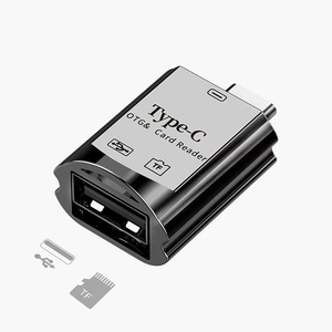 OTG tip C erkek kadın USB C için TF kart okuyucu adaptörü - Product Image 1