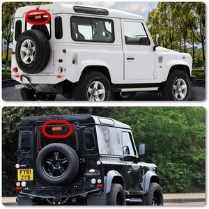 <strong>Red</strong> Tail Light Lamp Direct Fits Defender <strong>Led</strong> Third Brake Light for Land Rover Defender 94-04 Discovery I II 97-06 Defender - Product Image 6