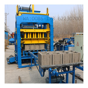 QT4 Voll automatische SPS-gesteuerte Ziegel herstellungs maschine Hydraulischer Druck hohl <span class=keywords><strong>block</strong></span> hersteller - Product Image 3