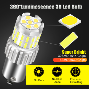 סיטונאי Hotselling אוטומטי נורות 3030SMD 4014SMD 1156 BA15S BAU15S P21W P21/5W רכב מנורות 1157 BAY15D T20 3157 7443 הפעל אות <span class=keywords><strong>Li</strong></span>