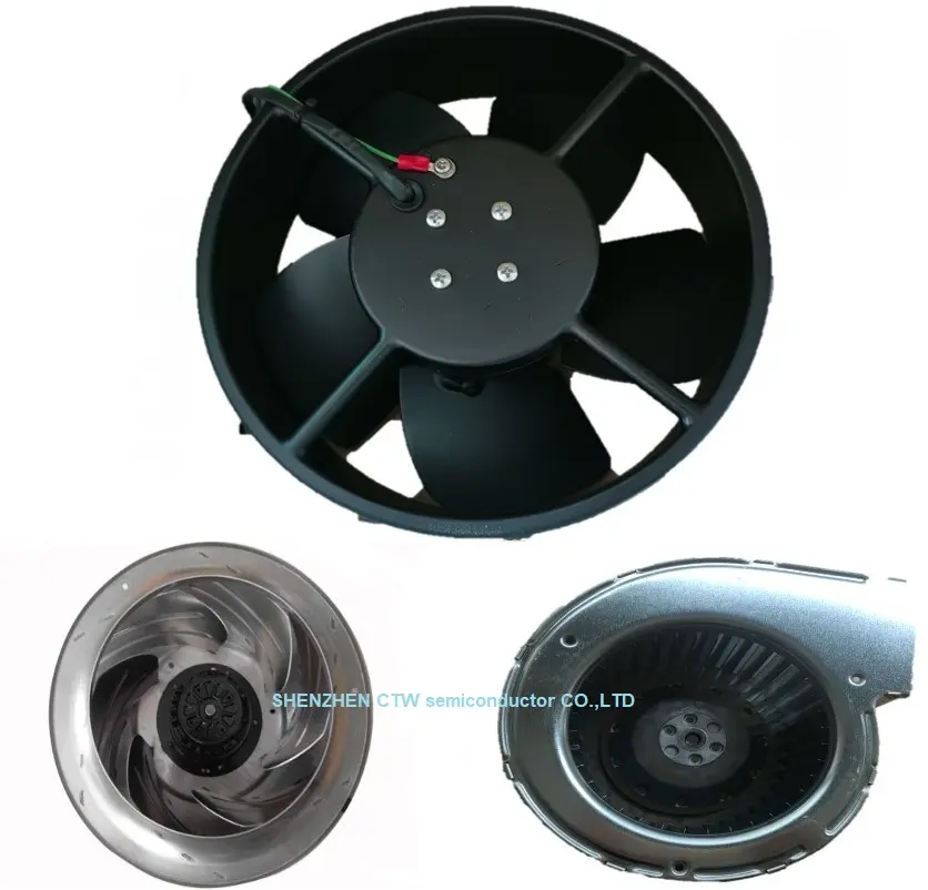 RB2C-225-088 RB2C-225/088 200W 0.88A Ventilador de turbina centrífuga original novo