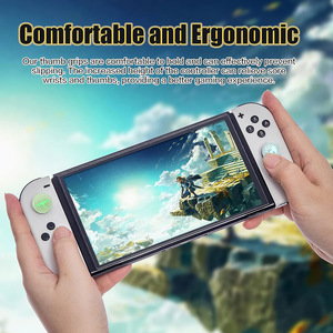 Yeni Trend Nin Nin anahtarı/anahtarı Oled Joystick kap Zelda 4 tanrı canavar güç Glow-in-the-dark denetleyici düğme kapağı Video oyunları - Product Image 3