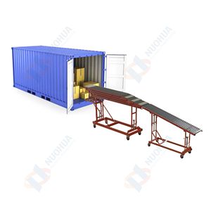 Transportador de rodillos de descarga por gravedad expandible flexible telescópico para logística contenedor de descarga Suelto - Product Image 5