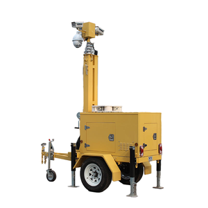 Thiết kế mới di động năng lượng mặt trời cctv Trailer Mạng Máy ảnh từ xa CCTV Trailer - Product Image 4