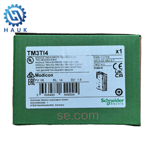 TM3TI4 Marca Original Schneiders TM3TI4 Micro PLC Controlador con Módulo de Temperatura Material Plástico 4 Entradas - Product Image 1