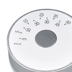 Round Magnet Mechanical Rotate Countdown Clock <strong>Timer</strong> With Alarm 60 Minutes - Product Image 2