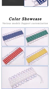 ใหม่1.5W RGB 2835 3LED โมดูล LED 12V IP68กันน้ำพร้อมเลนส์สำหรับป้ายโฆษณา - Product Image 6