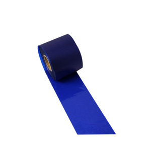 ริบบิ้นพิมพ์บาร์โค้ดราคา110มม. * 300ม. และริบบิ้นขี้ผึ้งเรซินความร้อน ZD420 Zm400ริบบิ้นบาร์โค้ดขี้ผึ้งสีน้ำเงิน - Product Image 3