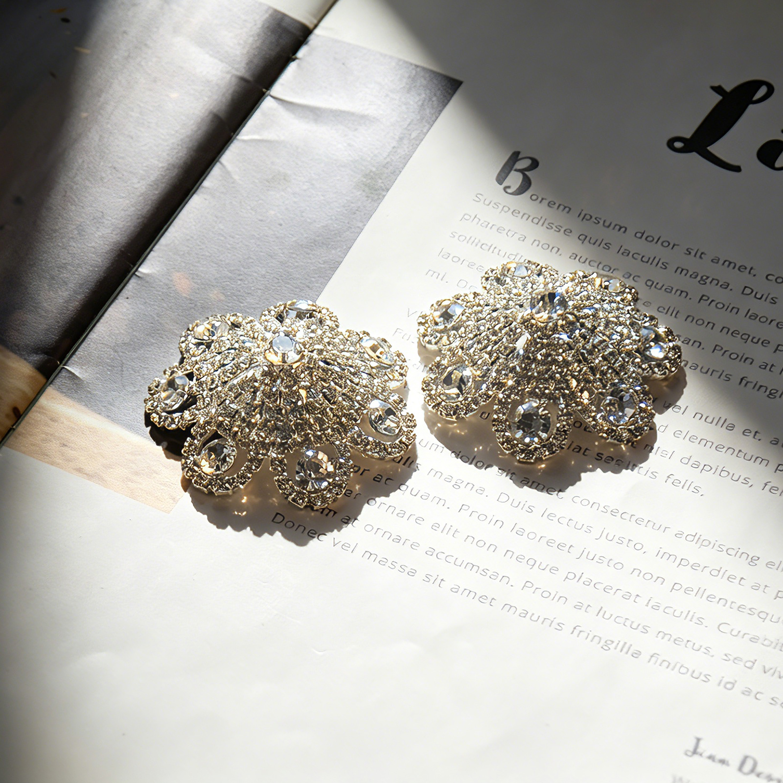 Fleur argent
