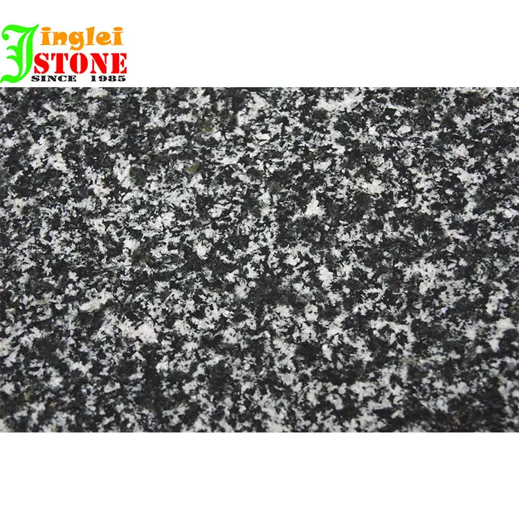 Lápidas negras chinas, bordillo de granito, losas de piedra de pavimentación de granito, granito gris oscuro para exteriores