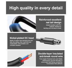 Smart 12 V 2A DC Adaptador de corriente Cámara CCTV 12 Voltios 2 Amperios UE EE. UU. Enchufe Estándar 1.5A Salida 0.5A Entrada OTP OVP Cargadores de teléfono - Product Image 5