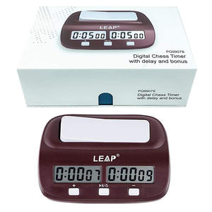 Timer digitale per scacchi Timer per giochi da tavolo timer con Bonus funzione di conto alla rovescia batterie incluse - Product Image 3