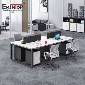 שולחן עבודה מודרני פתוח מודולרי שולחן עבודה משרד ריהוט מחיצות מנהל שולחן עבודה תא - Product Image 1
