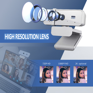Kamera mit digitaler eingebauter Mikrofon-Webcam Keine Verzerrung HD 1080P-Computer-Webkamera für Video konferenzen - Product Image 6