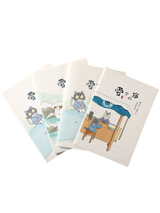School Office Stationery Wholesale Custom Print A4 A5 B5 Stitching Journal Diary School Exercise Book <strong>Note</strong> Book - Product Image 5