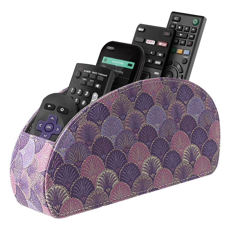Fan-shaped purple
