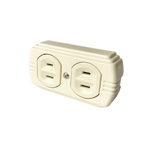 2 <strong>WAY</strong> US Type 2 Flat Pin Surface Mounting <strong>Socket</strong> - Product Image 2