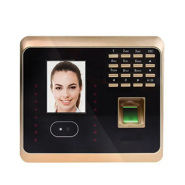 ZK Perangkat Lunak Pengenalan Wajah Wifi, Perangkat Sistem Absensi Sidik Jari Biometrik ZKT UF100