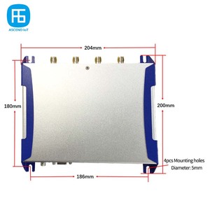 Lettore RFID UHF a lungo raggio lettore RFID fisso a 4 canali per la gestione del controllo accessi logistica magazzino - Product Image 4