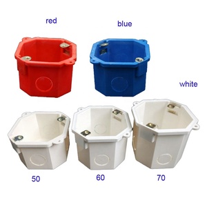 86 tipi ab standart elektrik soketi koruyucu alt kutu plastik Pvc anahtar kutusu - Product Image 4