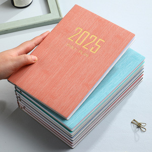 2025 Time Management Plan <strong>Notebook</strong> Notepad PU Cover A5 Agenda Book Month <strong>Index</strong> Planner <strong>Notebook</strong> - Product Image 2