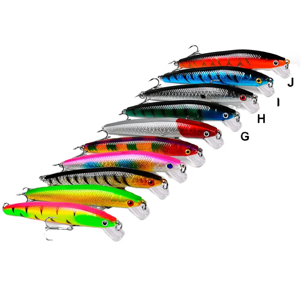 Wholesale 8.5g 95mm Minnow Long Casting Hard Bait Lure Wobblers For Saltwater Sea Fishing Lures