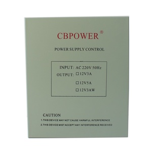 AC110/220V输入4ch DC 12V 4A输出UPS备用电源，用于门禁和闭路电视摄像机 - Product Image 5