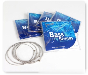 Cuerdas de acero de aleación de acero de repuesto para guitarras de bajo de 4/5 cuerdas, entonación y sensación perfectas - Product Image 4