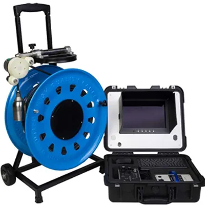 10 Inch Onderwater Boorgat Camera Diep Goed Inspectie Camera 100M Tot 200M Kabel Met Digitale Meterteller