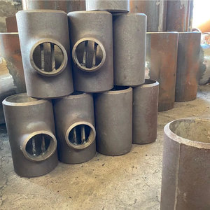 API 5L X42 X52X60X65 karbon çelik çubuklu eşit Tee ASME B16.5 MSS -SP 75 popo kaynak borusu parçaları - Product Image 4