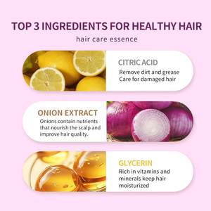 Частная Марка Anit-выпадение волос усиливает контроль роста масла для роста волос красный лук Уход за волосами набор шампуня и кондиционера - Product Image 4
