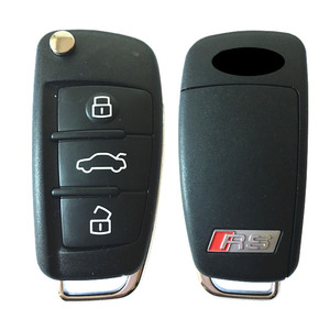 3 ボタン車アウディ A3 Q2 Q3 rs 433 mhz ID48 チップ fccid 81A837220R - Product Image 1