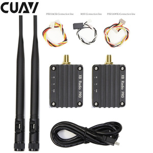 Rc Drone Pro radyo alıcıları için CUAV XB Pro telemetri verici ve alıcı gökyüzü ve zemin ünitesi ile uzaktan kumanda muhafazası - Product Image 5