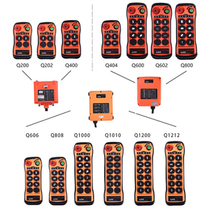 Telecomando impermeabile senza fili a velocità singola industriale 8 pulsanti senza fili della gru telecomando con trasmettitore e ricevitore - Product Image 6