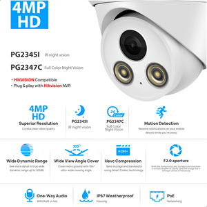 Vikylin for hikvision Compatible 4MP <strong>IP</strong> <strong>Camera</strong> Motion Detection <strong>with</strong> MIC Color Night Vision <strong>Onvif</strong> POE Security <strong>Camera</strong> Home CCTV - Product Image 4