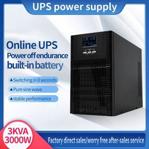 Fuente de alimentación UPS en espera en línea profesional de 3000VA/1800W Entrada directa de fábrica de 12V Aplicación de red trifásica única - Product Image 5