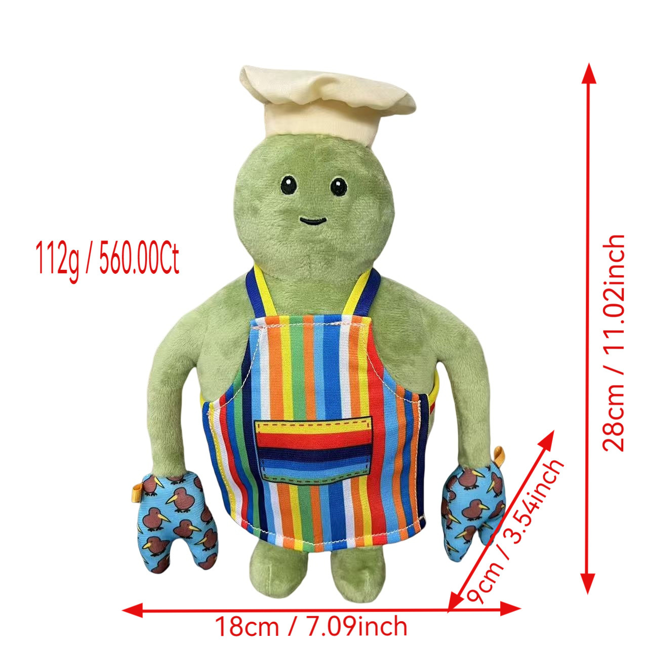 Chef debout