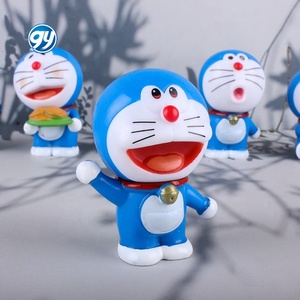 ドラえもん6スタイルフィギュア人形セットモデルオーナメントコレクタブル玩具ぬいぐるみ卸売ドロップシッピングデスクトップ装飾 - Product Image 3