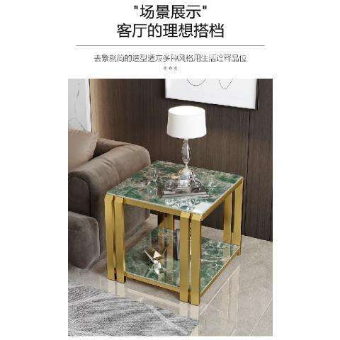 Gold frame amazon green