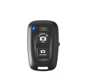 Telecomando per fotocamera del telefono per foto e video telecomando per otturatore con pulsante Selfie Wireless BT Clicker per Iphone Android - Product Image 1