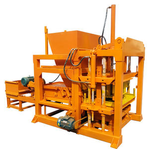 Máquina semiautomática de fabricación de bloques de hormigón, venta directa de fábrica, QTJ4-25 - Product Image 4