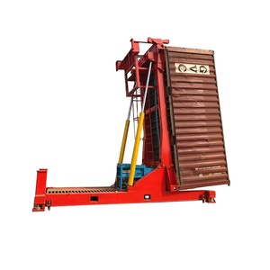 Hight Quality 20feet Turnover Machine <strong>Container</strong> Tilter Tipper <strong>Container</strong> Bulk Material <strong>Loading</strong> and Unloading - Product Image 1